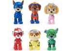 COFFRET 6 FIGURINES PAT PATROUILLE MIGHTY MOVIE : MARCUS CHASE STELLA RUBEN ZUMA ROCKY - SPIN MASTER 20142148