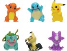 COFFRET 6 POKEMON BATTLE FIGURE SALAMECHE - BULBIZARRE - CARAPUCE - PIKACHU - MIMIQUI - TOXIZAP - POKEMON - FIGURINE ACTION