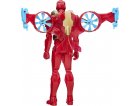 COFFRET AVENGERS : IRON MAN AVEC AERORROPULSEUR - FIGURINE 30 CM + 4 ACCESSOIRES - PERSONNAGE MARVEL - HASBRO B6156
