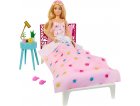 COFFRET BARBIE : LA CHAMBRE A COUCHE + COIFFEUSE + POUPEE MANNEQUIN + CHAT + 18 ACCESSOIRES - MATTEL - HPT55