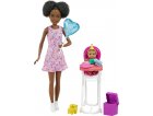 COFFRET BARBIE SKIPPER NOIR BABYSITTER ANNIVERSAIRE - MATTEL - GRP41 - POUPEES ET ACCESSOIRES