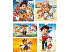 COFFRET DE 10 PUZZLES ENFANT PAT PATROUILLLE CHIEN ET VEHICULE 18 - 30 - 48 - 60 - PIECES - PAW PATROL