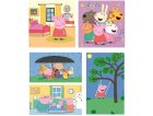 COFFRET DE 10 PUZZLES ENFANT PEPPA PIG ET SES AMIS 18 - 30 - 48 - 60 - PIECES - PEPPA LE COCHON