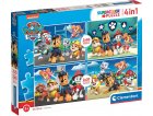 COFFRET DE 4 PUZZLES ENFANT PAT PATROUILLLE CHIEN EN MISSION  2 X 20 PIECES ET 2 X 60 PIECES - CLEMENTONI - 24801