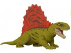 COFFRET DINOSAURE EXTREME DAMAGE DIMETRODON - DINO ARTICULE VERT 19 CM - JURASSIC WORLD - MATTEL