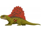 COFFRET DINOSAURE EXTREME DAMAGE DIMETRODON - DINO ARTICULE VERT 19 CM - JURASSIC WORLD - MATTEL