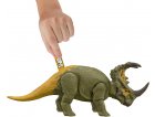 COFFRET DINOSAURE SINOCERATOPS - ARTICULE ET SONORE - DINO ATTAQUE - JURASSIC WORLD - MATTEL HDX43