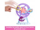 COFFRET DREAMTOPIA BARBIE SIRENE BASYSITTER AVEC BEBE SIRENE + 3 ANIMAUX MARINS + MANEGE - POUPEE MANNEQUIN - MATTEL - HLC30
