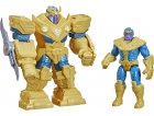 COFFRET FIGURINE THANOS 22.5 CM AVEC ARMURE D'INFINITE - AVENGERS MECH STRIKE SUPER-HEROS - F0264