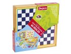 COFFRET JEUX DE SOCIETE CLASSIQUES 150 REGLES - JEUJURA - 8124 - MALETTE MULTI-JEUX