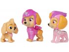 COFFRET LA SUPER PAT PATROUILLE LE FILM - 3 FIGURINES STELLA : BEBE - MIGHTY PUP - DU FILM  CHIOTS - SPIN MASTER 20144103