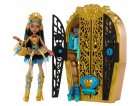 COFFRET MONSTER HIGH MONSTRUEUX SECRETS CLEO DE NILE - POUPEE, DRESSING, ACCESSOIRES - MATTEL - HXH86