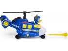 COFFRET PAT PATROUILLE AIR RESCUE : HELICOPTERE POLICE + CHASE - VEHICULE - FIGURINE CHIEN - PAW PATROL - SPIN MASTER