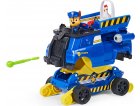 COFFRET PAT PATROUILLE DELUXE : CHASE ET SON VEHICULE DE POLICE SECOURS TRANSFORMABLE - 2 FIGURINES - CHIEN - PAW PATROL - SPIN MASTER - 20136012