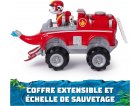 COFFRET PAT PATROUILLE JUNGLE PUPS : CAMION POMPIER + MARCUS - VEHICULE TRANSFORMABLE - FIGURINE CHIEN - PAW PATROL - SPIN MASTER