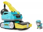 COFFRET PAT PATROUILLE RUBEN & CIE : CAMION GRUE ET ROULEAU COMPACTEUR + MOLLY - VEHICULE DE LUXE - FIGURINE CHIEN - PAW PATROL - SPIN MASTER