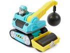 COFFRET PAT PATROUILLE RUBEN & CIE : CAMION GRUE ET ROULEAU COMPACTEUR + MOLLY - VEHICULE DE LUXE - FIGURINE CHIEN - PAW PATROL - SPIN MASTER