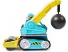 COFFRET PAT PATROUILLE RUBEN & CIE : CAMION GRUE ET ROULEAU COMPACTEUR + MOLLY - VEHICULE DE LUXE - FIGURINE CHIEN - PAW PATROL - SPIN MASTER