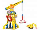 COFFRET PAT PATROUILLE RUBEN & CIE : GRUE DE CHANTIER 60CM HAUT SONS ET LUMIERE + FIGURINE RUBEN + VEHICULE - CHIEN - PAW PATROL - SPIN MASTER