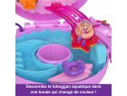 COFFRET POLLY POCKET BOUEE LICORNE : PISCINE + 2 FIGURINE + 12 ACCESSOIRES - MATTEL - HKV34 - POUPEE