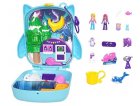 COFFRET POLLY POCKET CHAT : SOIREE PYJAMA CHOUETTE + 2 FIGURINE + 12 ACCESSOIRES - MATTEL - HKV37 - POUPEE