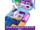 COFFRET POLLY POCKET CHAT : SOIREE PYJAMA CHOUETTE + 2 FIGURINE + 12 ACCESSOIRES - MATTEL - HKV37 - POUPEE