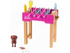 COFFRET SALLE DE JEUX BARBIE : BABYFOOT + CHIEN + ACCESSOIRES - MATTEL - GRG77 - ACCESSOIRES POUPEE