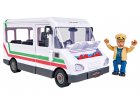 COFFRET SAM LE POMPIER : LE BUS BLANC DE TREVOR AVEC UNE FIGURINE ET ACCESSOIRES - DICKIE 10925107038