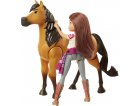 COFFRET SPIRIT L'INDOMPTABLE : CHEVAL SPIRIT QUI MARCHE ET POUPEE LUCKY + ACCESSOIRES - MATTEL