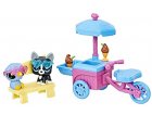 COFRET PETSHOP TRIPORTEUR STAND DE GLACE AVEC OIDEAU KIWI MCKIWI + CHIEN BOSTON O'TERRIER - AVENTURE EN PLEIN AIR - HASBRO - C1890