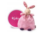 DOUDOU MARIONNETTE LAPIN FILLETTE PETITE ROSE 25 CM - KALOO - 969867