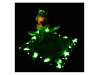 DOUDOU PLAT PHOSPHORESCENT MICKEY LA SOURIS - PELUCHE DISNEY AVEC MOUCHOIR BLEU - NICOTOY