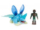 DRAGONS ET LES NEUF ROYAUMES : BISSOCORN ET D'ANGELO - DRAGON GRIS ET SON DRESSEUR - DRAGONS DREAM WORKS - SPIN MASTER - 20140451