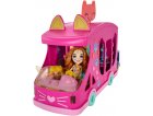 ENCHANTIMALS CAMION DE MODE 42 CM : POUPEE CADDY CAT ET CHAT BUCKET + 27 ACCESSOIRES - MATTEL - HPB34