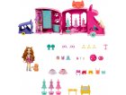 ENCHANTIMALS CAMION DE MODE 42 CM : POUPEE CADDY CAT ET CHAT BUCKET + 27 ACCESSOIRES - MATTEL - HPB34