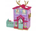 ENCHANTIMALS LA MAISON DE DANESSA BICHE 53 CM DE HAUT + POUPEE DANESSA BICHE ET SPRIT + 15 ACCESSOIRES- FIGURINE 15 CM - ANIMAL - MATTEL HFC41