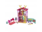 ENCHANTIMALS LA MAISON DE DANESSA BICHE 53 CM DE HAUT + POUPEE DANESSA BICHE ET SPRIT + 15 ACCESSOIRES- FIGURINE 15 CM - ANIMAL - MATTEL HFC41