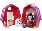 ENCHANTIMALS MAISON DE LA VACHE ET ANIMAUX SURPRISES - POUPEE CAMBRIE + ANIMAUX - MATTEL - GTM48