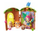 ENCHANTIMALS MAISON DU PERROQUET ET ANIMAUX SURPRISES - POUPEE + ANIMAUX - MATTEL - GTM49