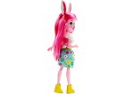 ENCHANTIMALS POUPEE BREE BUNNY ET TWIST LE LAPIN - FIGURINE 15 CM - ANIMAL - MATTEL FXM73