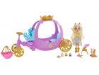 ENCHANTIMALS POUPEE PEOLA PONEY ET LE CARROSSE ROYAL - FIGURINE 15 CM - ANIMAL PONEY - MATTEL GYJ16