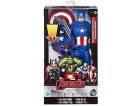 FIGURINE CAPTAIN AMERICA 30 CM AVEC SON PLANEUR D'ATTAQUE - AVENGERS HEROS TITAN - HASBRO - B2476