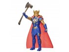 FIGURINE DELUXE ARTICULEE : THOR AVEC SONS 30 CM VERSION COMBAT - AVENGERS HEROS TITAN - MARVEL LOVE AND THUNDER - HASBRO - F3360