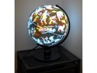 GLOBE TERRESTRE ROTATIF ET LUMINEUX 25 CM - CORPS CELESTES ILLUMINE - JEU EDUCATIF