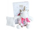 HOCHET AVEC DOUDOU LUCIE LA LICORNE 17 CM - DOUDOU ET COMPAGNIE - DC3310