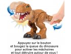 IMAGINEXT JURASSIC WORLD : DINOSAURE T-REX 36 CM ARTICULE - DINO ATTAQUE TYRANNOSAURE - FISHER PRICE HFC04