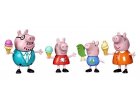 L'HEURE DES GLACES POUR LA FAMILLE PEPPA PIG - FIGURINES, PERSONNAGES - MINI UNIVERS