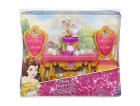 LA SALLE A MANGER DE BELLE C'EST LA FETE AVEC MME SAMOVAR ET CHIP ET LUMIERE - DISNEY PRINCESS - HASBRO - B5310