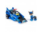 LA SUPER PAT PATROUILLE LE FILM : CHASE ET VOITURE DE POLICE SON ET LUMIERE - FIGURINE CHIEN - VEHICULE DE LUXE - PAW PATROL THE MIGHTY MOVIE