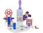 LA SUPER PAT PATROUILLE LE FILM : LE QUARTIER GENERAL DANS LA VILLE MR HELLINGER + 4 FIGURINES : PAT PATROUILLE JUNIOR + LIBERTY  - PAW PATROL TOUR DE CONTROLE